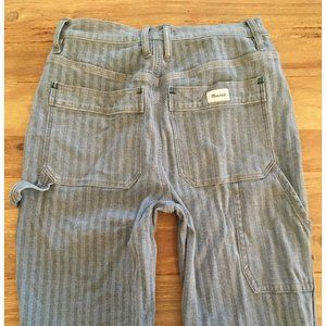 Madewell Workwear Collection Vintage Inspired Herringbone Denim High Rise Jean